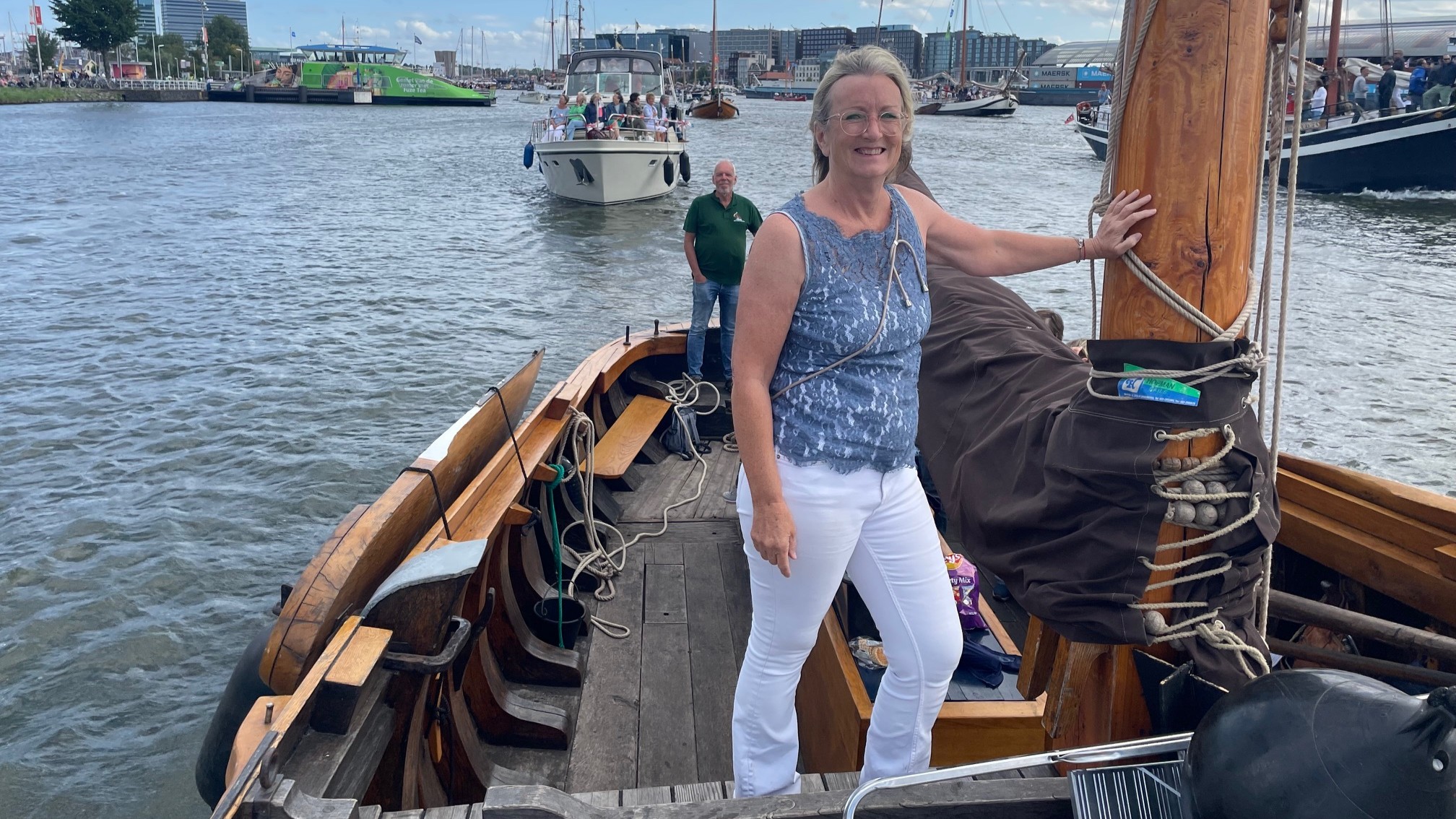 Foto: Botters van Bottermuseum Harderwijk varen mee tijdens SAIL 2025: ‘Trots dat we hier zijn’