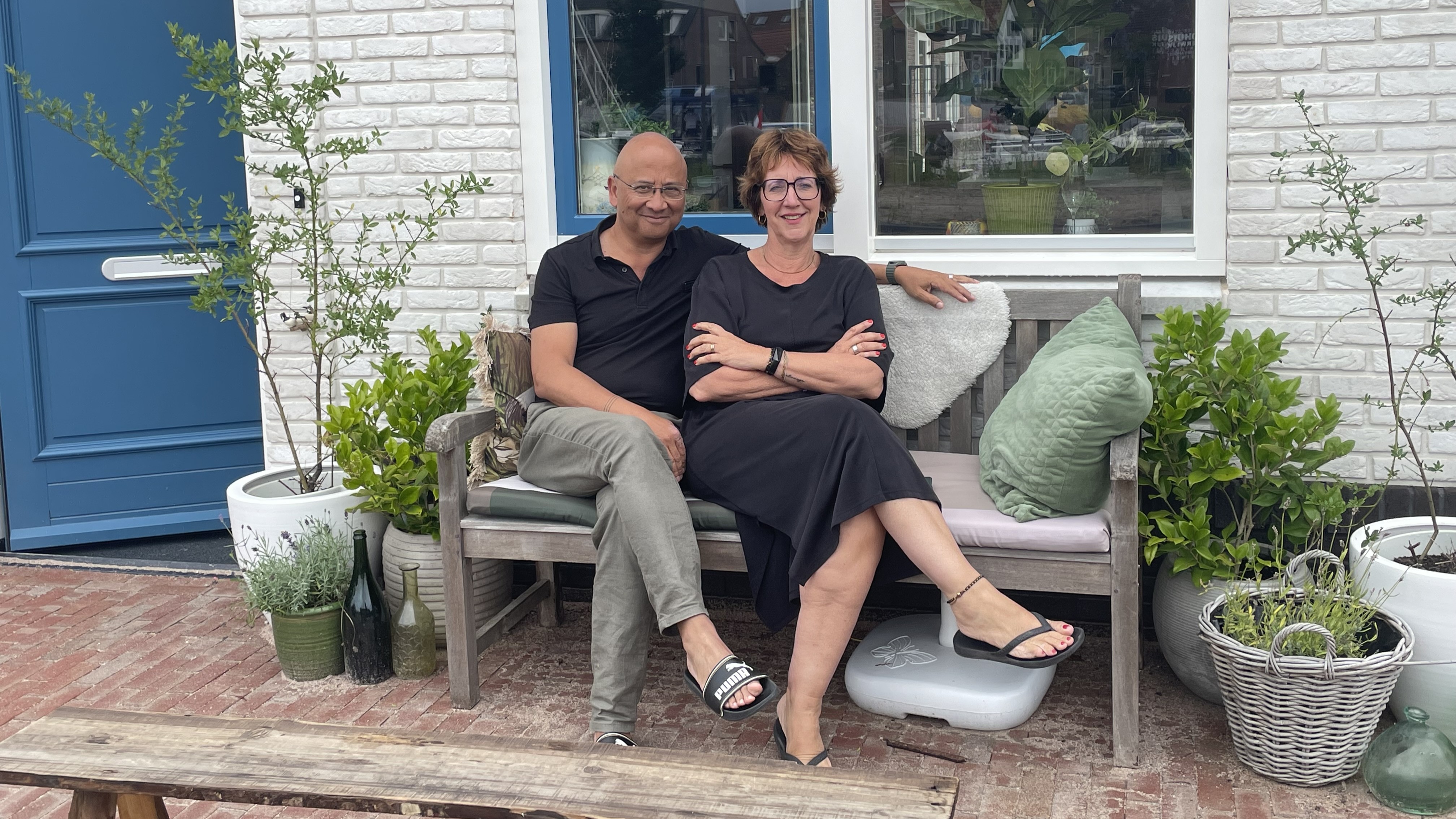 Foto: Hetty en Fred Schouten zijn eerste bewoners Ons Stadsgezicht: 'Het geeft me een vakantiegevoel'