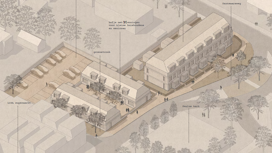 Foto: Bouwplan Kantemarsweg Hoevelaken uitgebreid naar 18 woningen