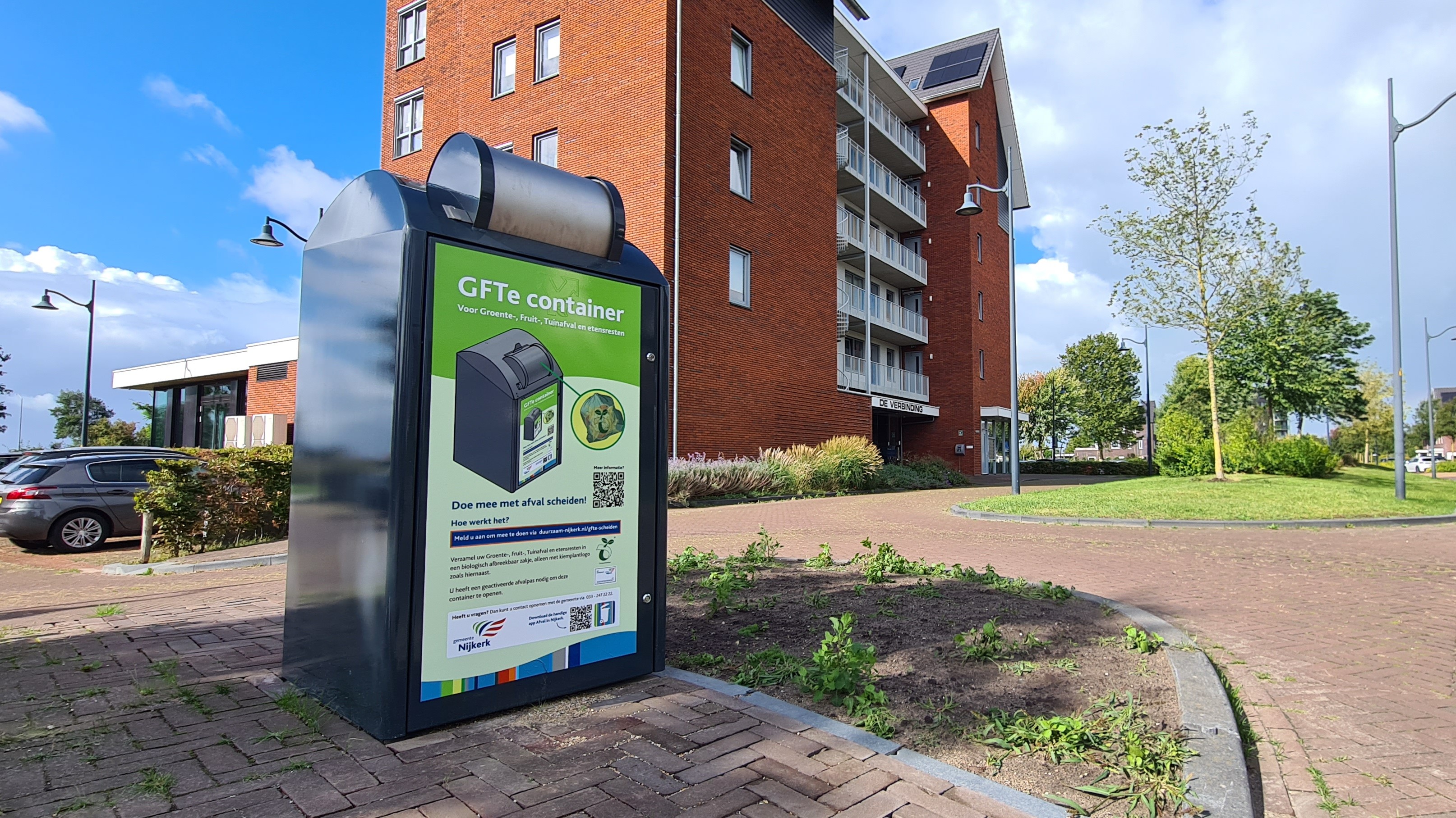 Foto: Bewoners Nijkerkse hoogbouw blij met GFTe pilot