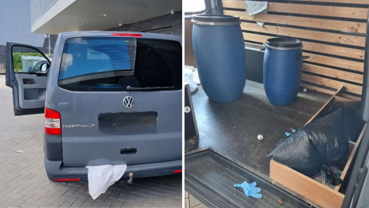 Foto: Politie plaats 'lokbus' met drugsafval en dit is wat er gebeurde
