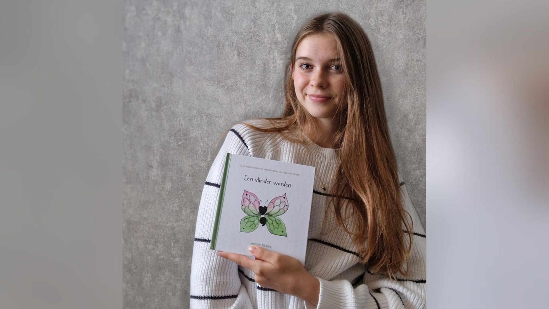 Foto: Jennifer (17) schreef na mentaal moeilijke tijd een zelfhulpboek: ‘Ik hoop de liefde over te brengen’