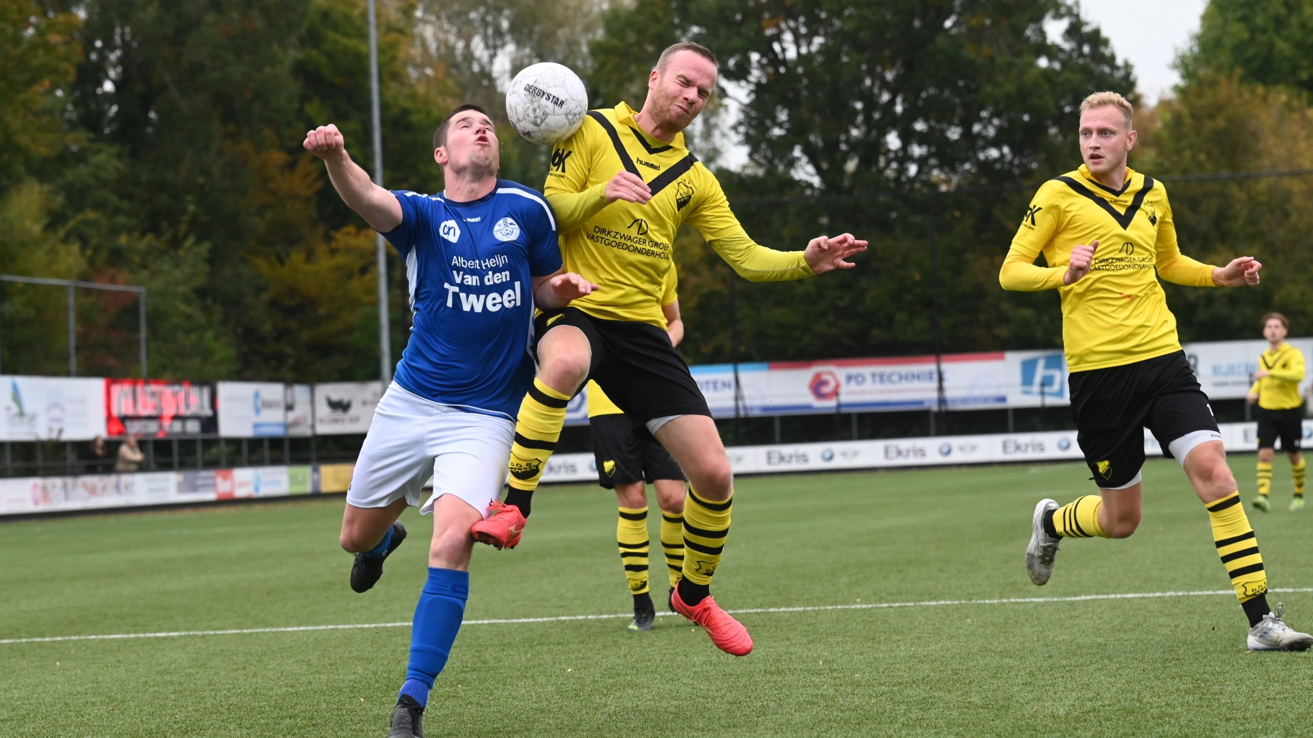 Foto: Veensche Boys zakt naar gedaald laatste plek na nederlaag