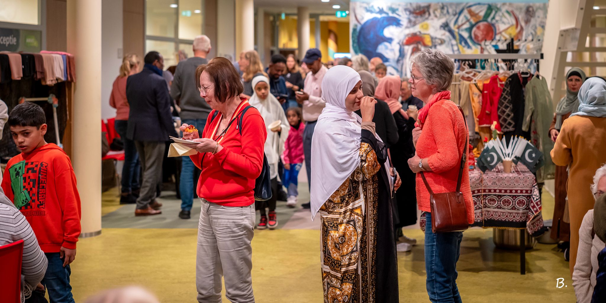 Foto: Honderdvijftig mensen komen op dit Multiculturele Festival af 