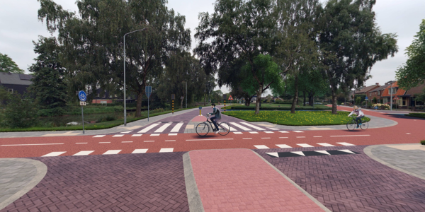 Foto: Werk aan Rooseveltstraat start maandag: nieuwe inrichting en fietsstraat 