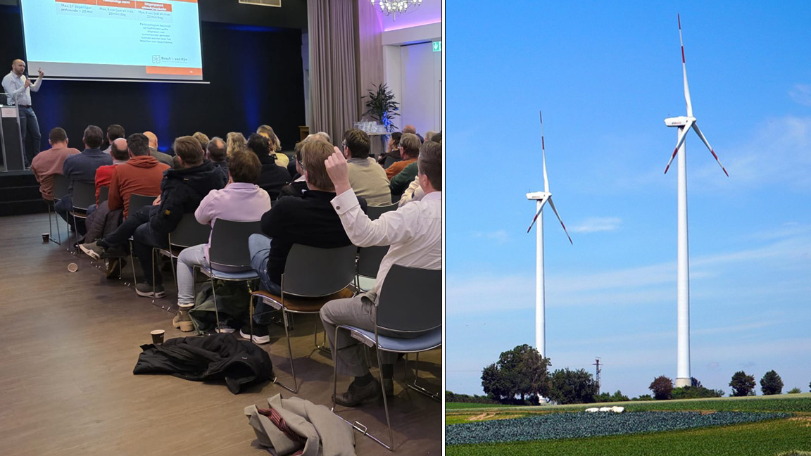 Foto: Omwonenden bezorgd over windturbines: '0.0 vertrouwen in communicatie'