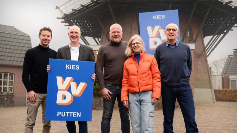 Foto: VVD Putten presenteert eerste kandidaten voor gemeenteraadsverkiezingen