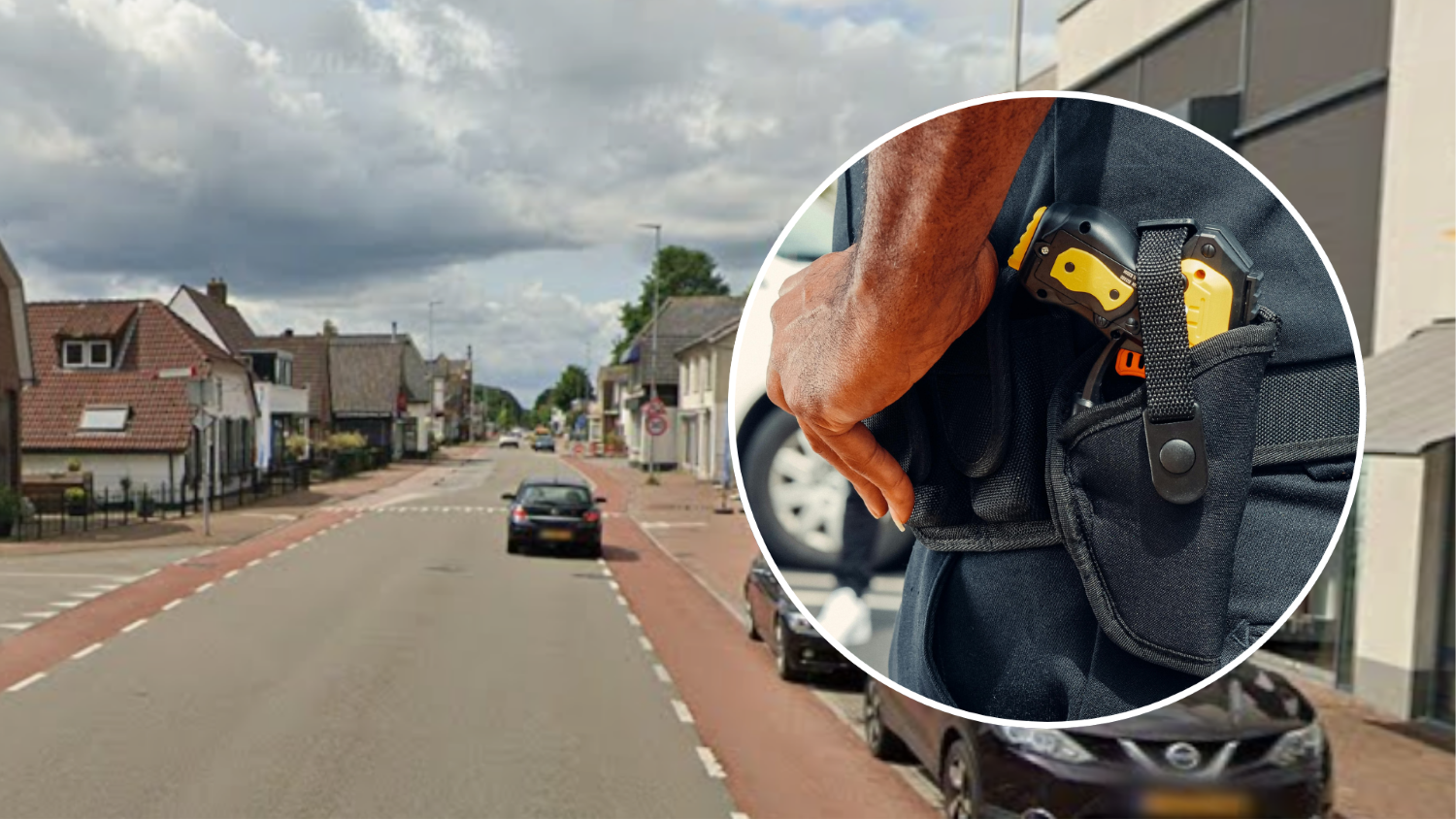 Foto: Taser ingezet bij geweldsincident in Oldebroek: dit ging eraan vooraf