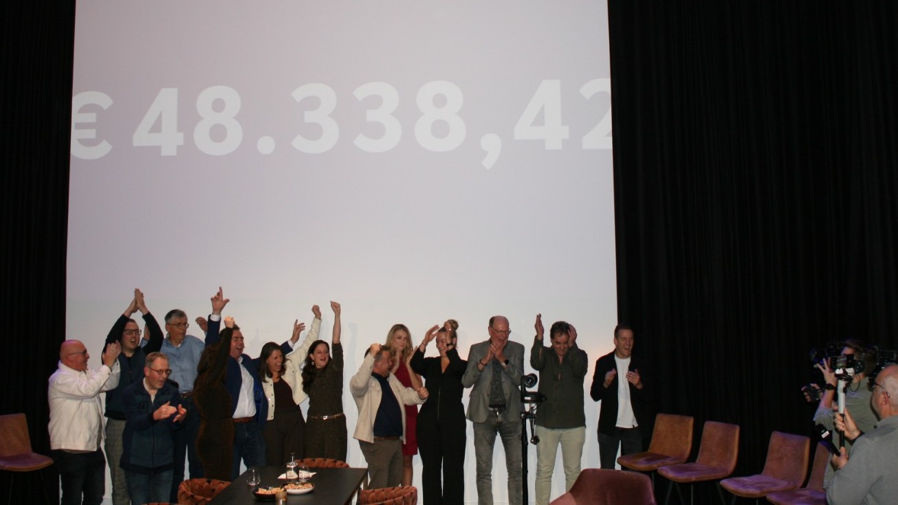 Foto: Het Glazen Thuis haalt recordbedrag van 48.338,42 euro op