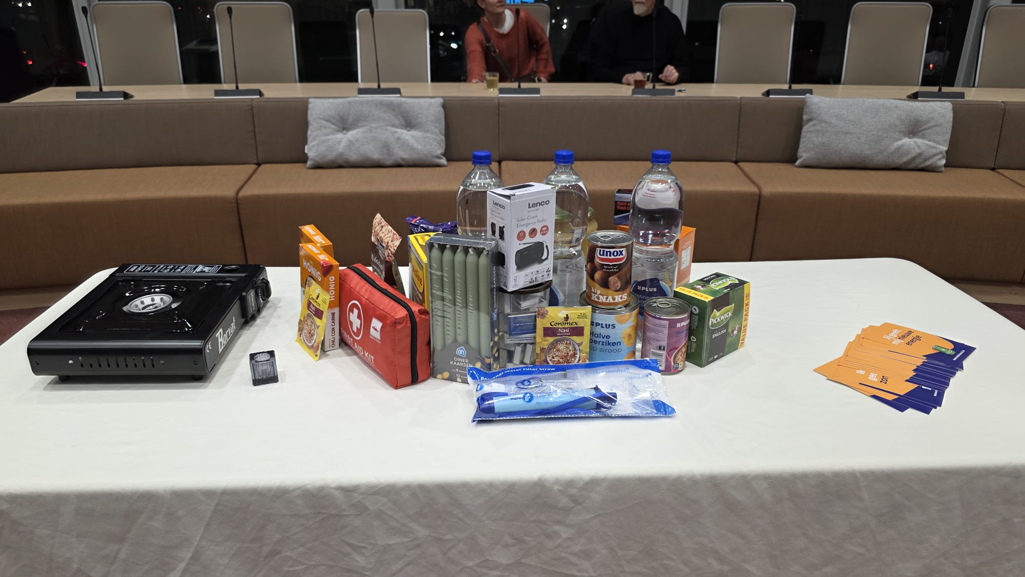 Foto: Inwoners Nijkerk krijgen tips om zelfredzaam te zijn bij noodsituaties