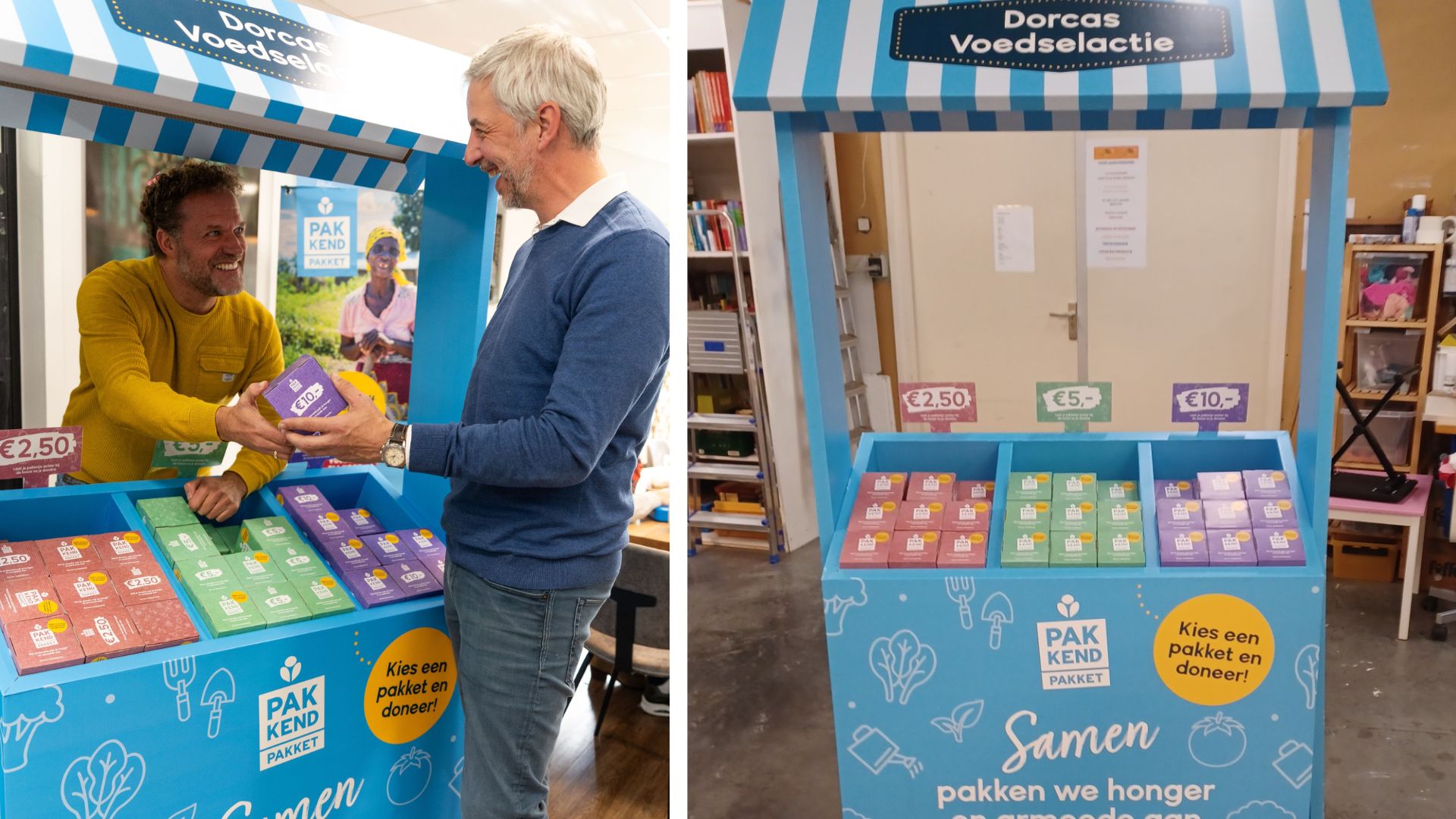 Foto: Dorcas-actie in Elburg wil geven laagdrempelig maken