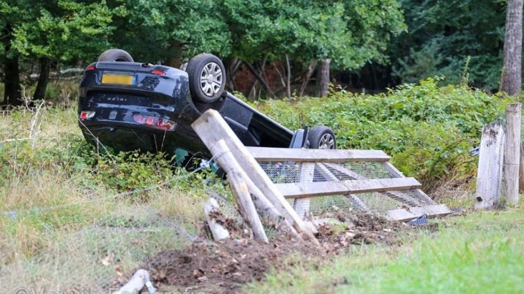 Foto: Ongeval op de Eperweg met letsel