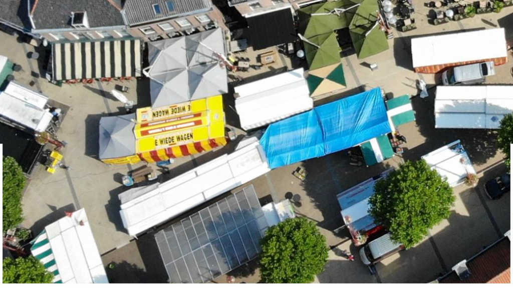 Foto: Weekmarkt Nijkerk verhuist