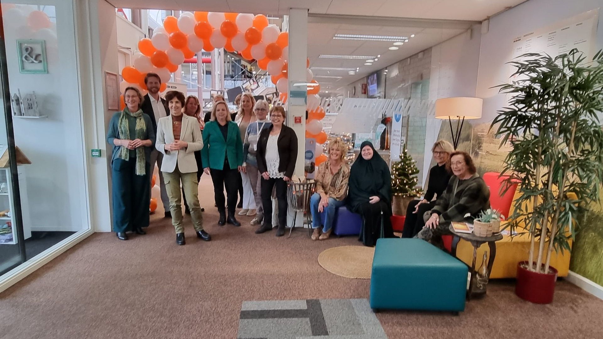 Foto: Infoplein en Oefenplein geopend bibliotheek Nijkerk