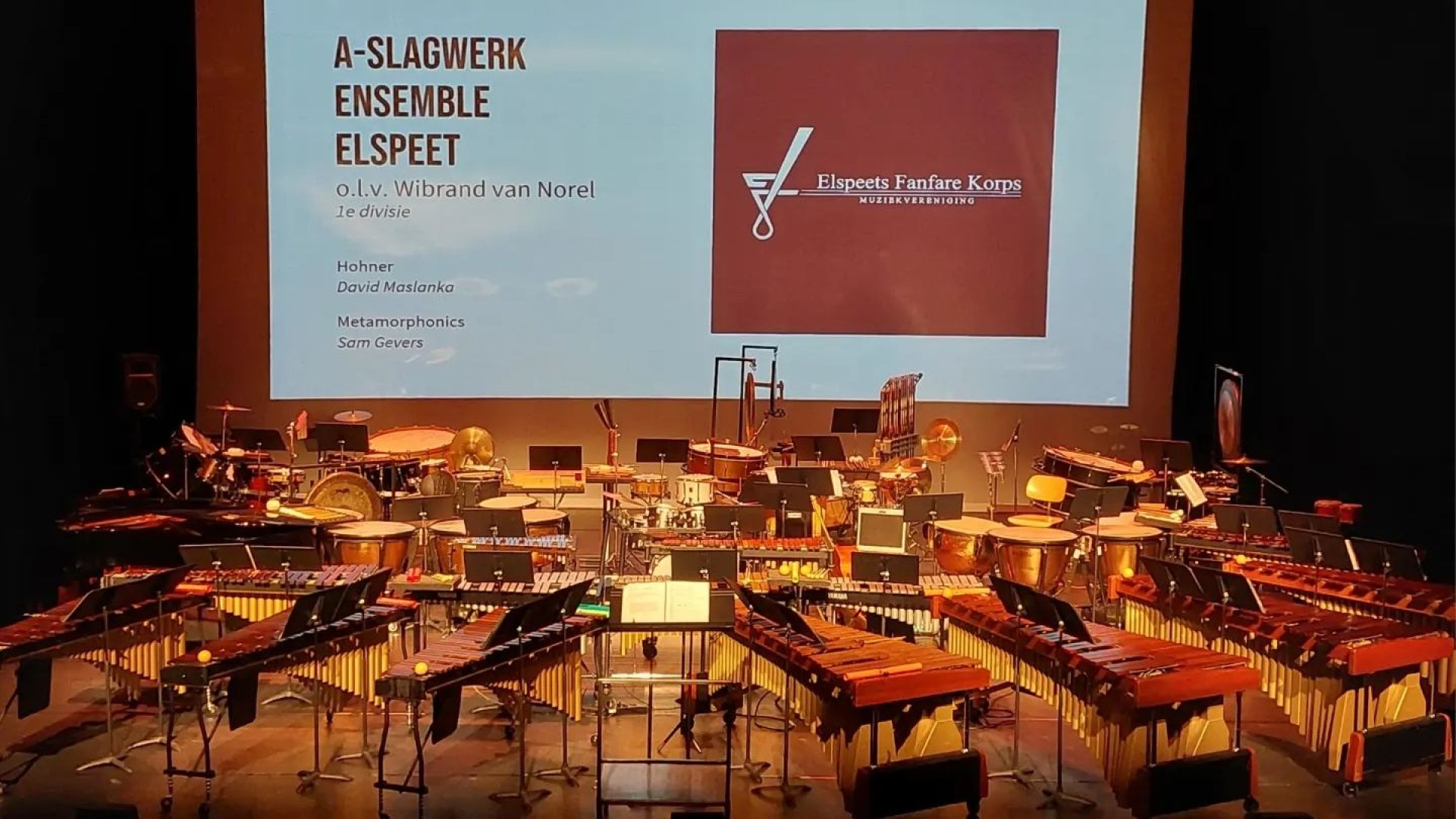 Foto: Slagwerkensembles Elspeet kwalificeren zich voor NK