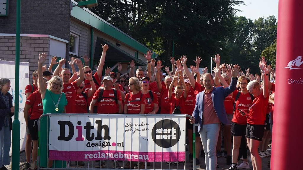 Foto: Een ontroerende Toer de Dellen met een prachtige opbrengst € 50.000,-