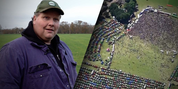 Foto: Gert-Jan over 'zijn' landelijke boerenprotest: 'We hebben er niet zoveel mee bereikt'