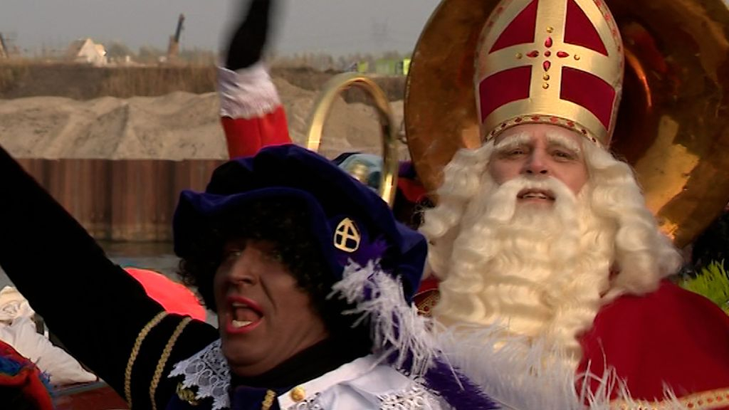Foto: Zwarte Piet blijft weg uit Harderwijk