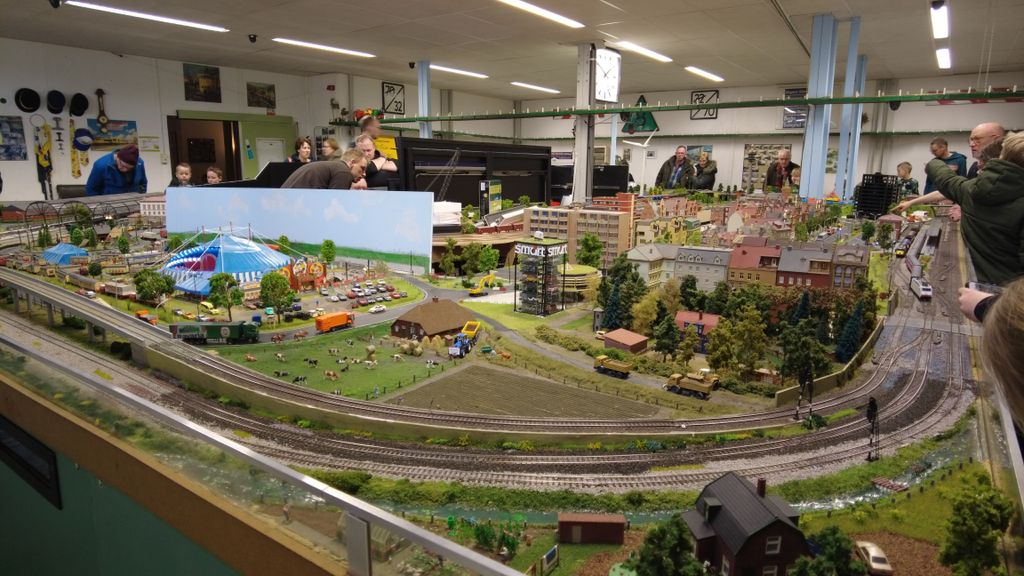 Foto: Showdagen miniatuurwereld Nunspeetse modelspoorvereniging