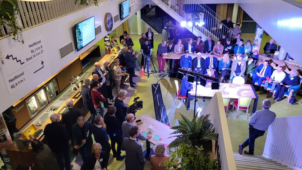 Foto: Bekijk nu de live video-opname van het verkiezingsdebat Kop van de Veluwe terug op RTV Nunspeet