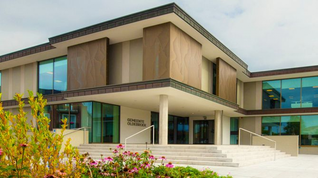 Foto: Pas op de plaats voor project flexwoningen in Oldebroek