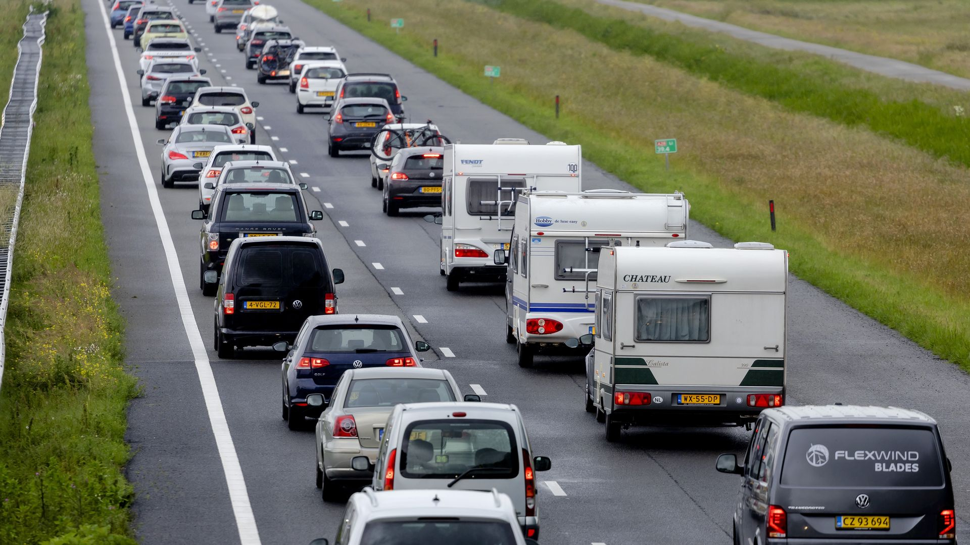 Foto: A28 vanaf vanmiddag weer volledig dicht