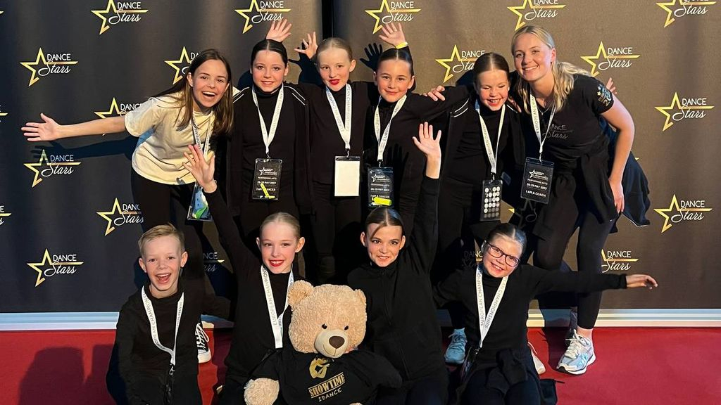 Foto: Teams van iDance op het EK in Kalkar, trainers super trots