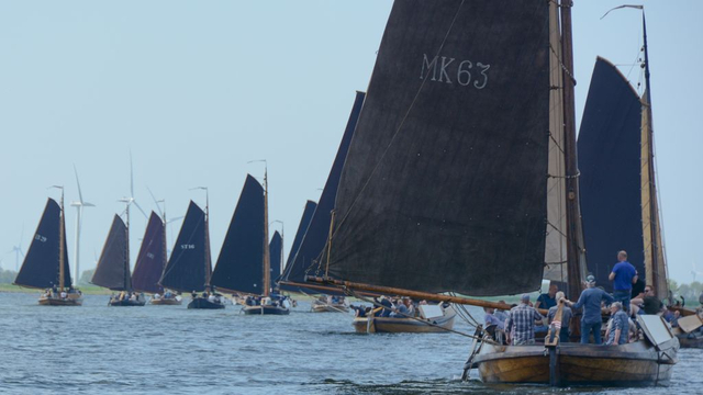 Foto: Tweede Eibert den Herder Botter Zeilregatta zeer succesvol