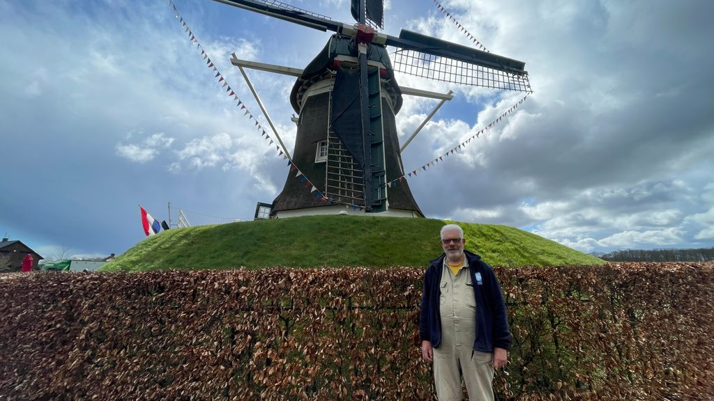 Foto: Nunspeetse molens doen mee aan wereldrecord