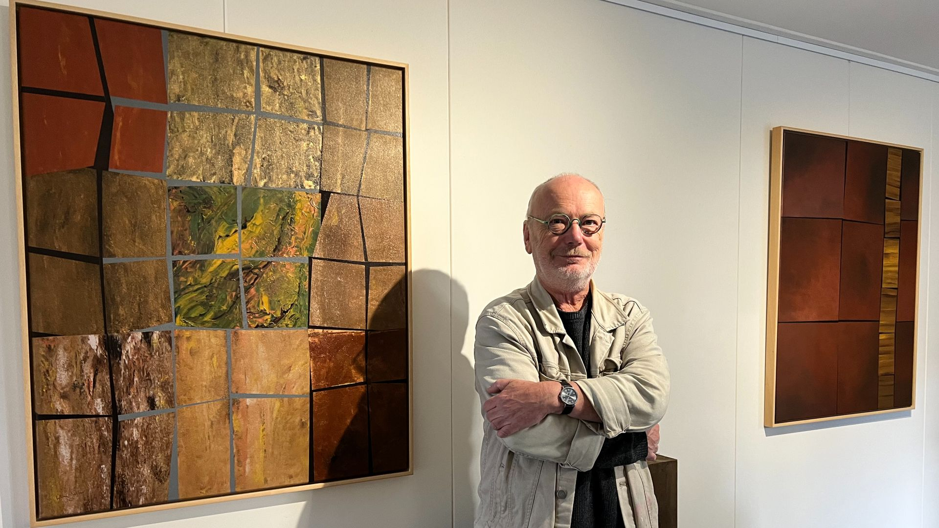 Foto: Expositie Wim Bakker bij Galerie Ingrid Slaa