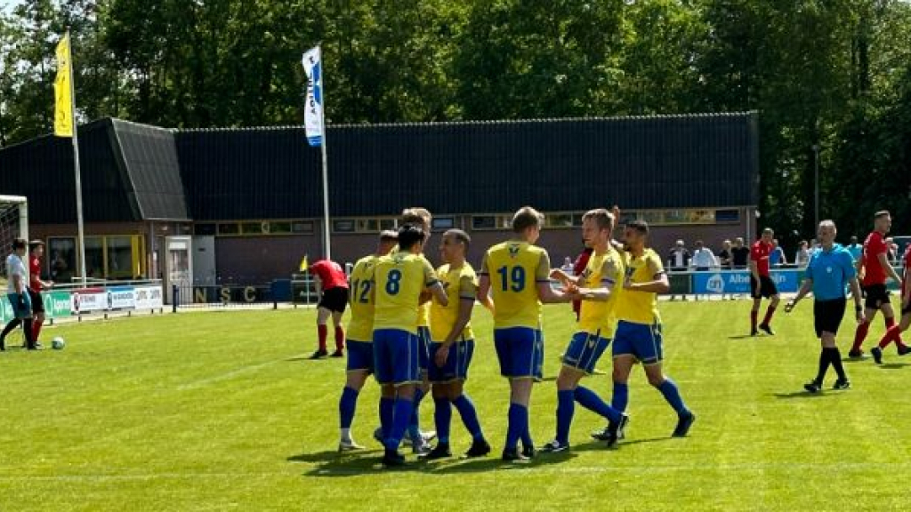 Foto: NSC Nijkerk speelt gelijk tegen Roda'46 en eindigt dit seizoen op plek 7
