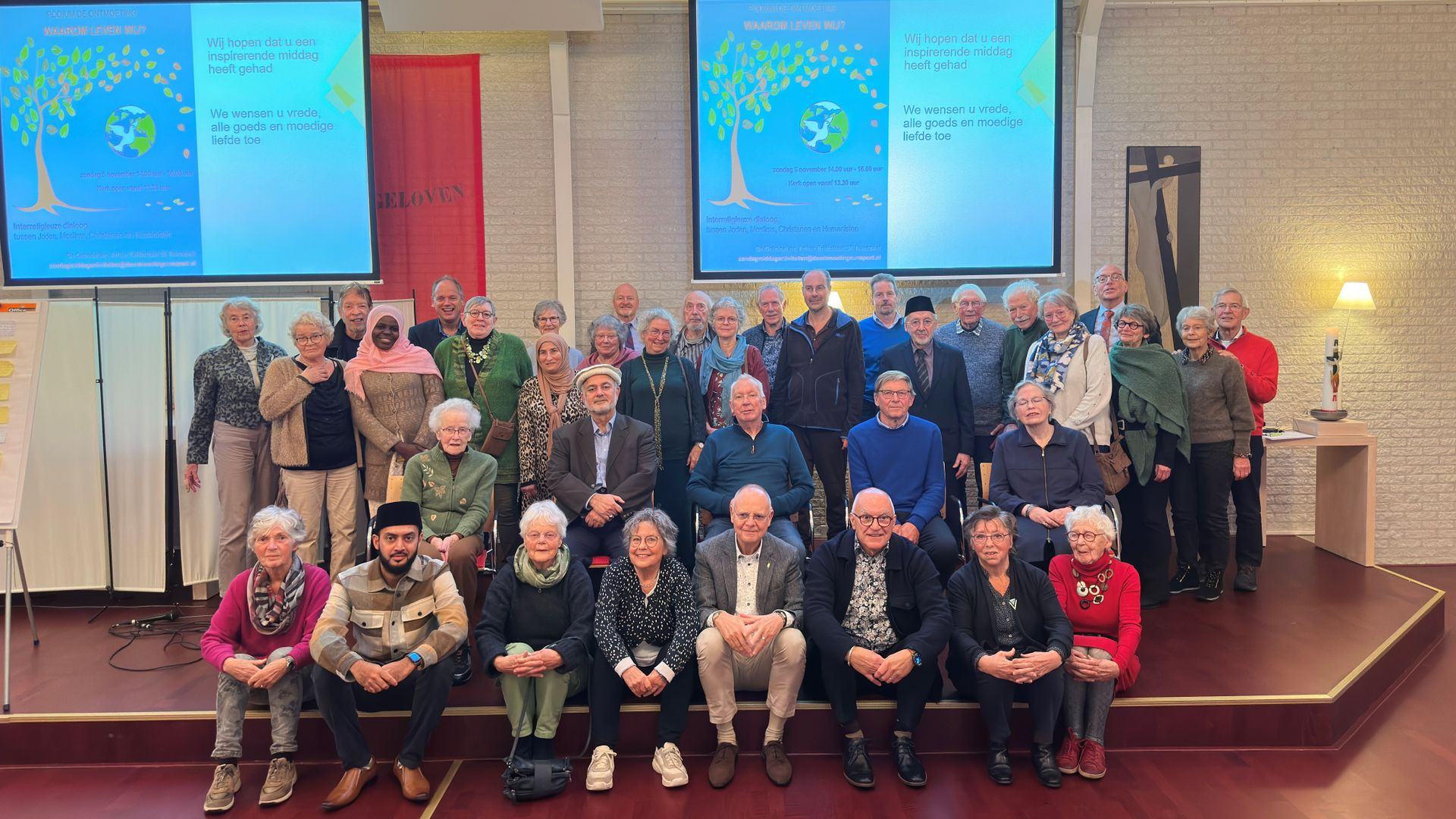 Foto: Met verschillende religies op zoek naar de betekenis van het leven