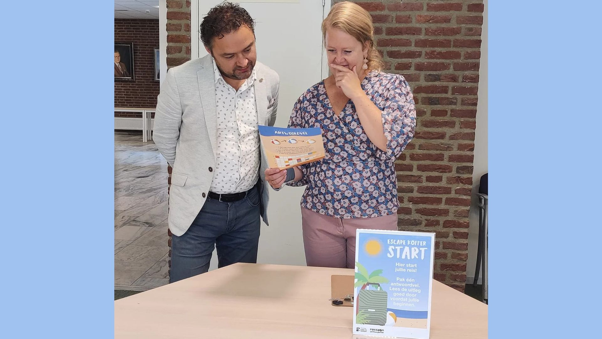 Foto: Aandacht voor mensen die moeite hebben met lezen en schrijven