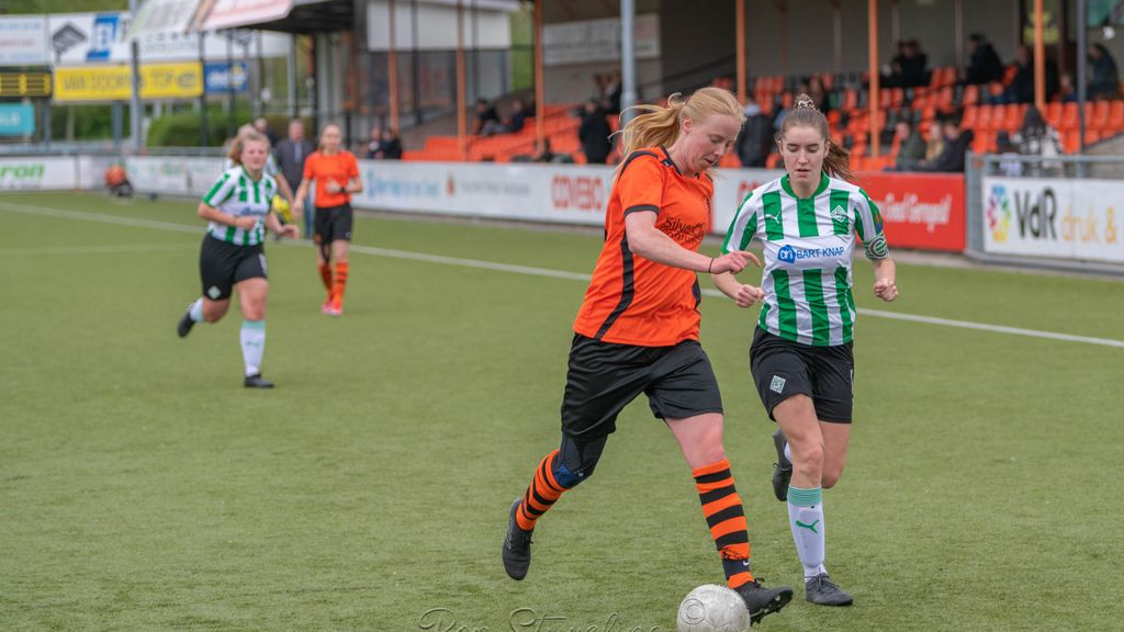 Foto: Sparta Vrouwen hard op weg naar kampioenschap