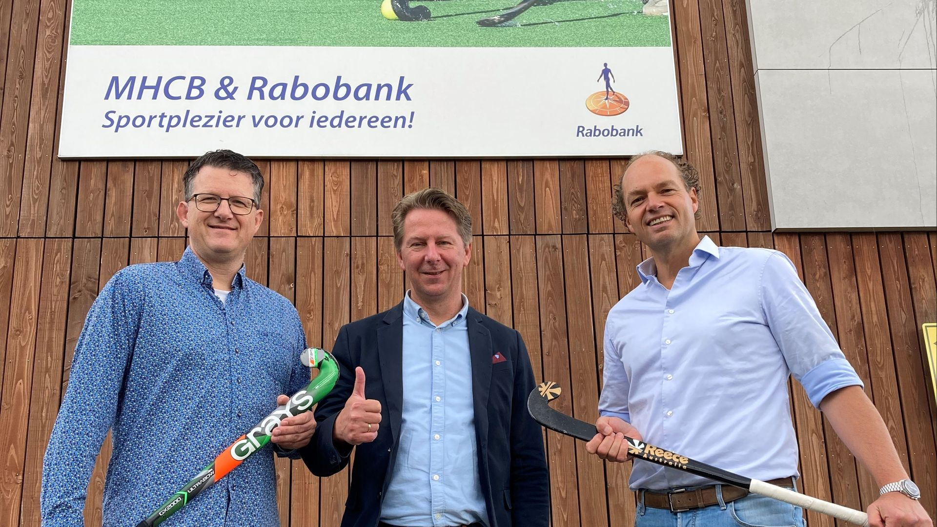 Foto: Rabobank verlengt hoofdsponsorovereenkomst met MHCB
