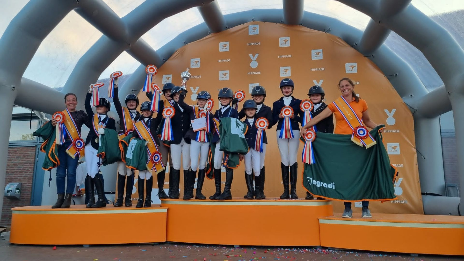 Foto: Ponyclub Klein maar Dapper Nederlands Kampioen