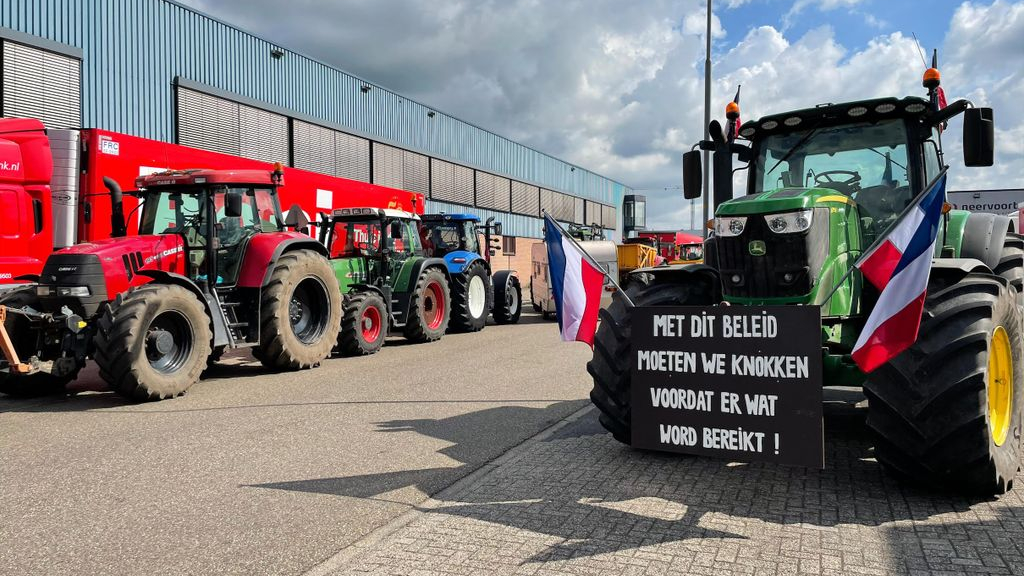 Foto: Raadsfracties Nijkerk; Boeren stop intimidatie, en overheid biedt perspectief!