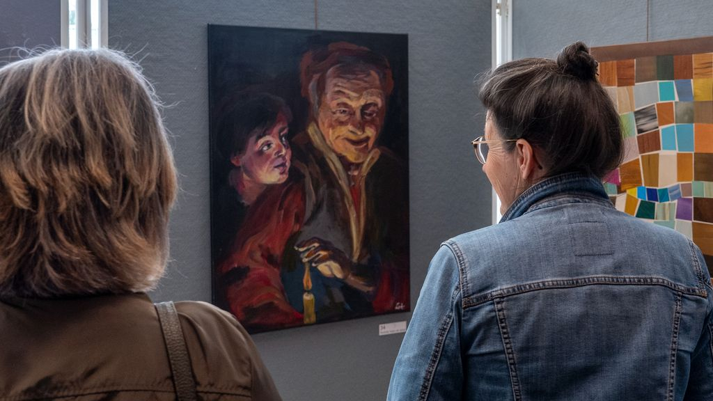 Foto: Kunst-Kijk-Loting maakt twee winnaars blij met Nunspeetse kunstwerken