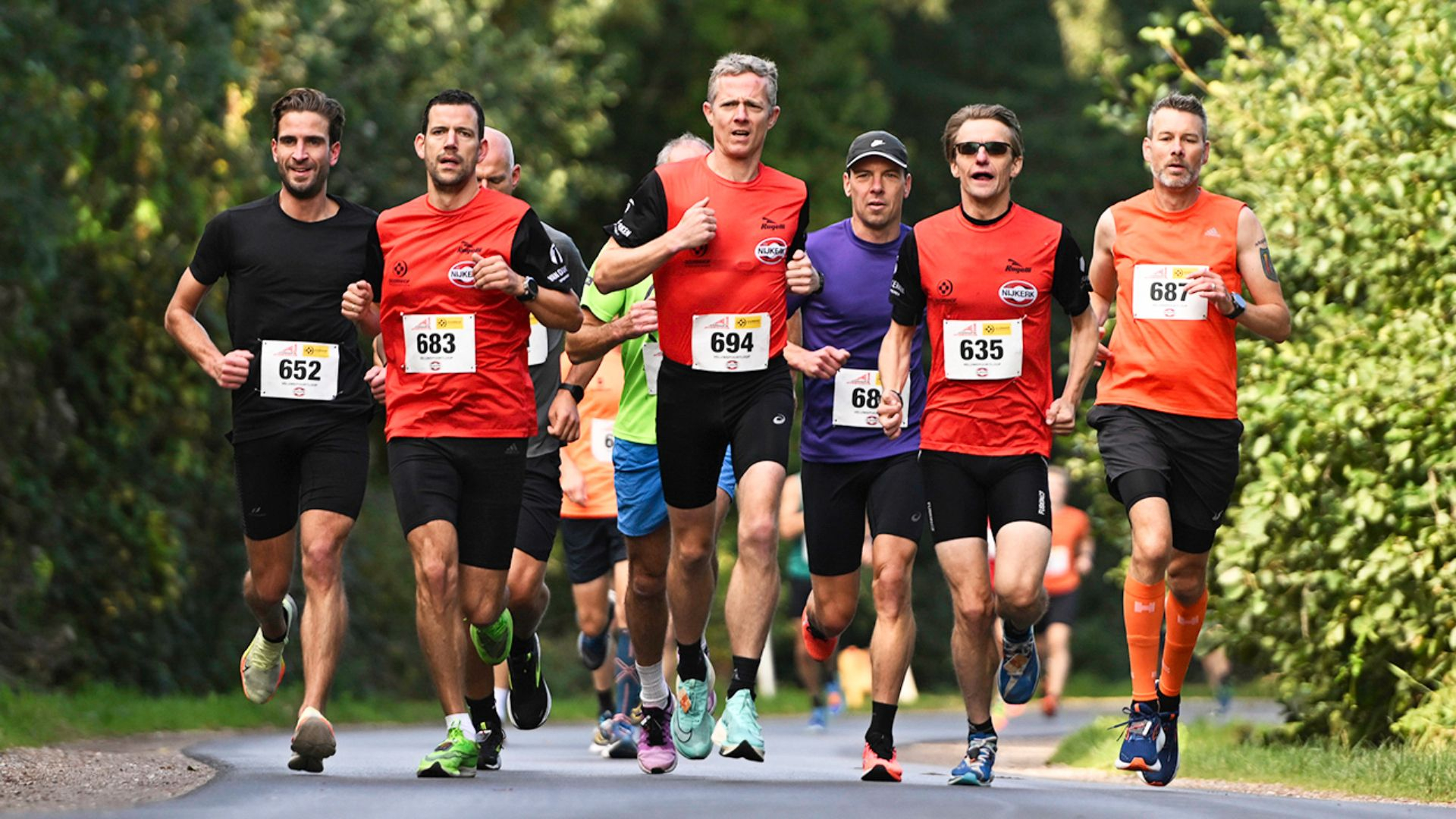 Foto: Klaar voor de start van de Veluwepoortloop