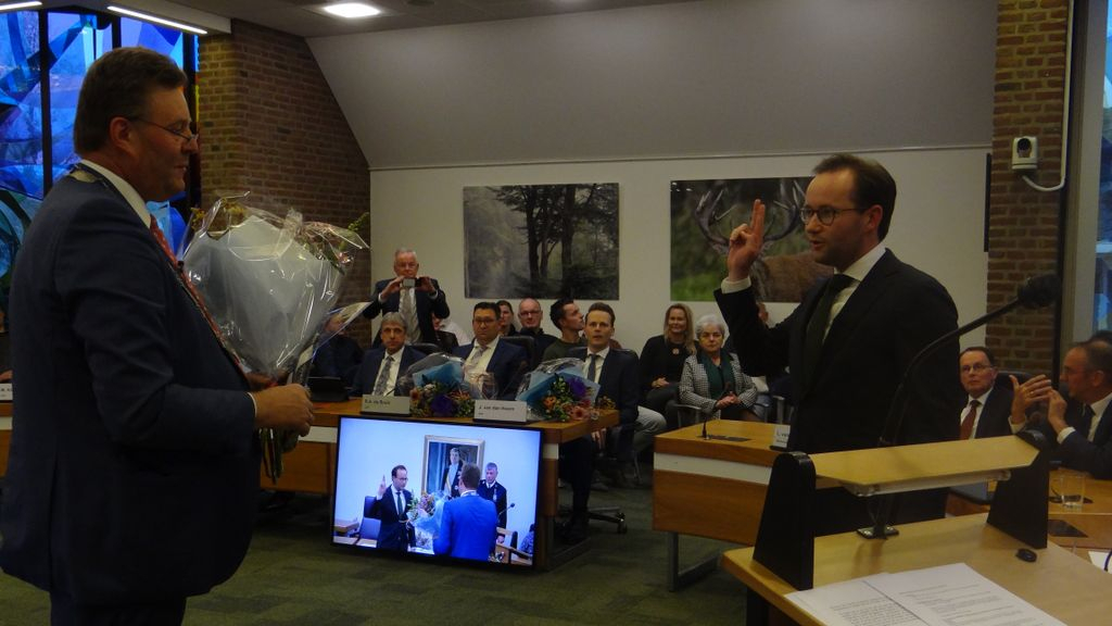 Foto: Nieuw gemeenteraad aan de slag