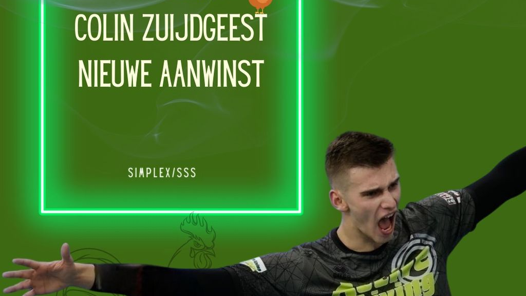 Foto: Colin Zuijdgeest volgend seizoen naar Simplex/SSS