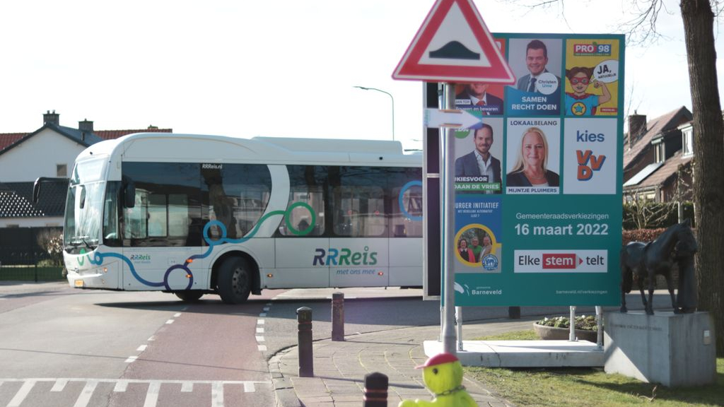 Foto: Terschuurse reclamezuil is verhuisd