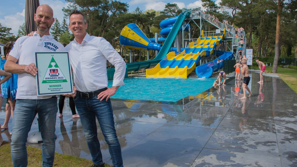 Foto: Samoza heeft beste campingzwembad van Nederland
