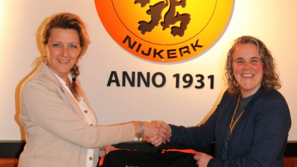 Foto: Andrea Nagel nieuwe hoofdtrainster Sparta VR1