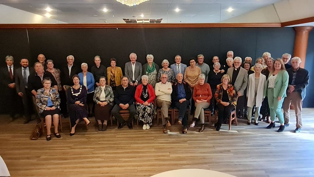Foto: Gezamenlijke viering jubilerende echtparen