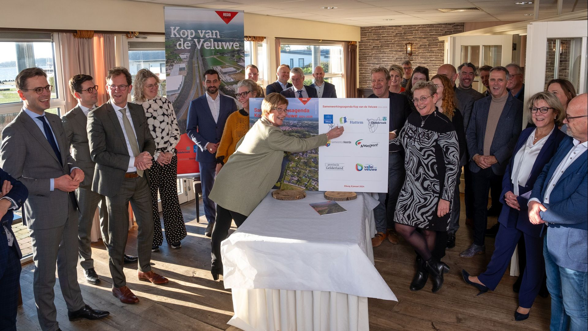 Foto: Samenwerkingsagenda Kop van de Veluwe zonder de gemeente Nunspeet