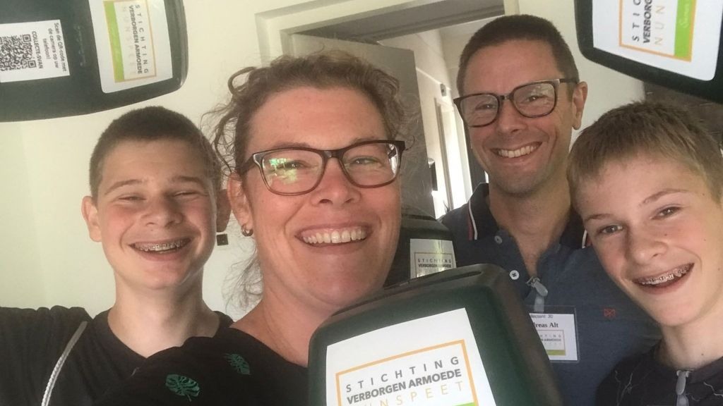 Foto: Stichting verborgen Armoede Nunspeet kan zeer tevreden terugkijken op hun eerste collecteweek in de gemeente Nunspeet