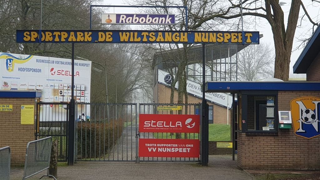 Foto: Nunspeet behaalt moeizame overwinning