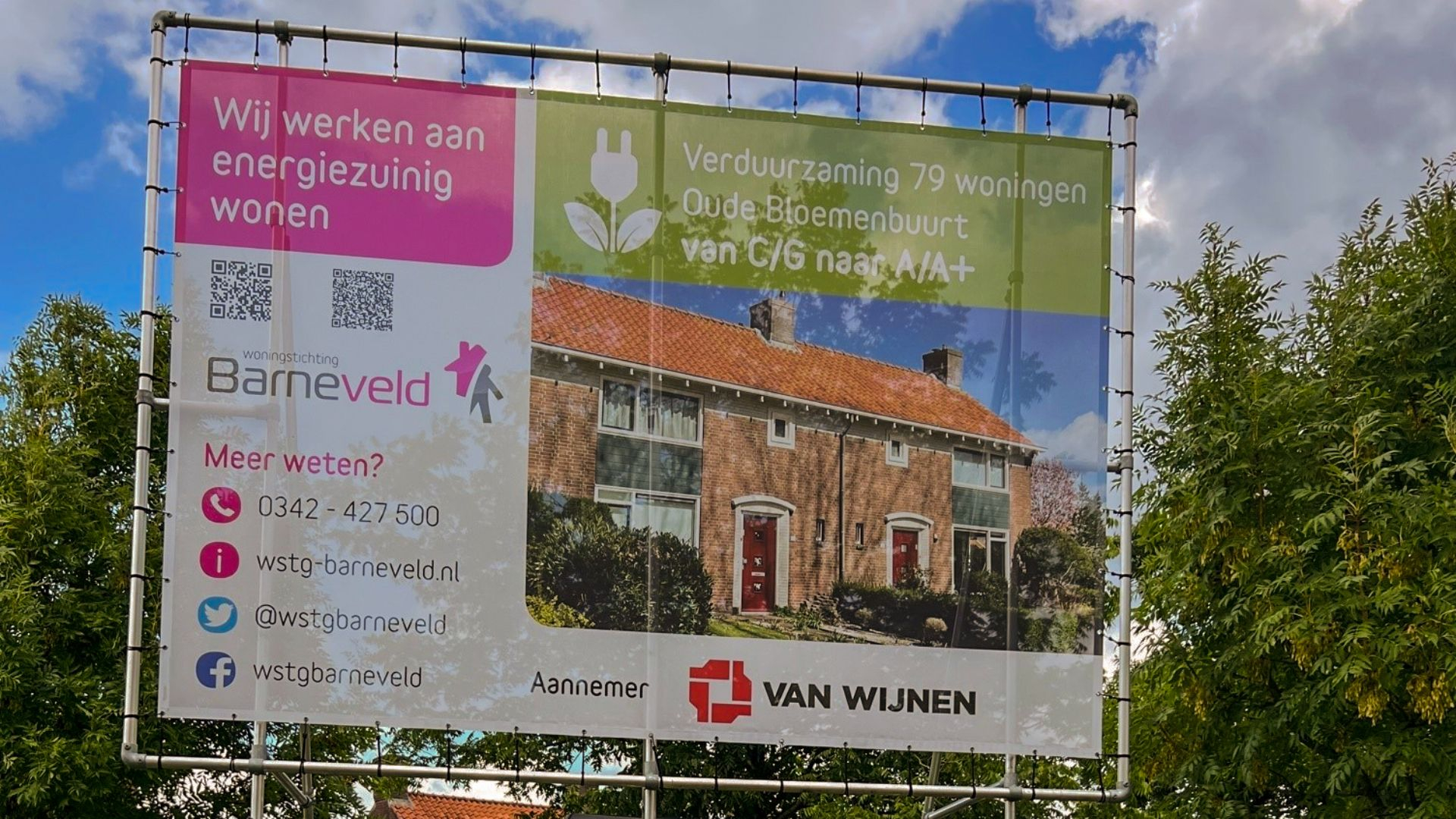 Foto: Verduurzaming woningen Oude Bloemenbuurt