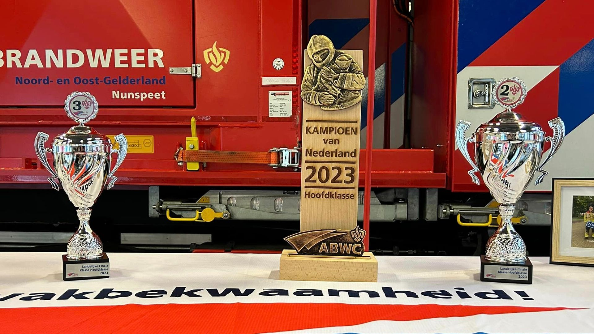 Foto: Brandweercorps Linschoten wint landelijke finale